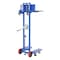 Vestil Steel Lite Load Lift w/Winch, Swivel Casters, and Manual Floor Lock LLW-242060-4SFL - alternate 2